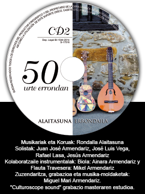 50 años de ronda. Caratula disco 2.